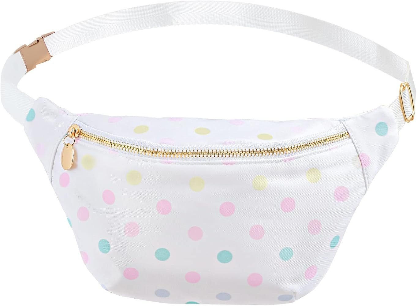 Belt Bag for Women Gingham Ruffle Crossbody Fanny Pack with Adjustable Strap,Fashion Waist Pack B... | Amazon (US)