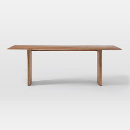 Anton Solid Wood Dining Table (72", 86", 120") | West Elm (US)