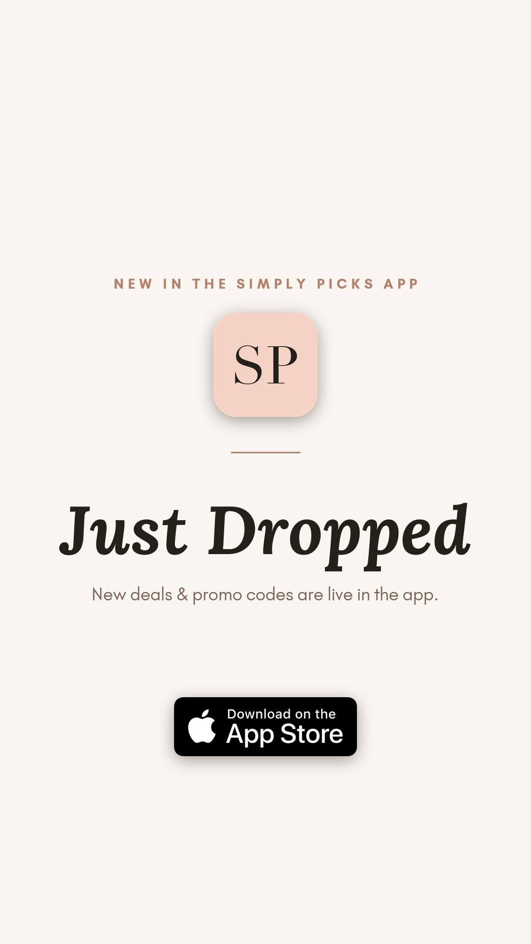 Did I tell you I have my own app 😬 Simply Picks is now in the Apple App Store! Just loaded 400 new Amazon promo code deals 🥳 LMK what you think!

#LTKdayinmylife #LTKmomlife #LTKSaleAlert