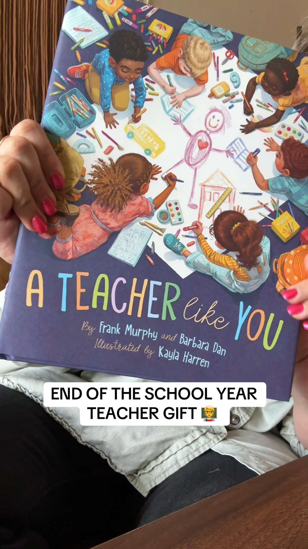 Such a sweet little book for teachers who make kids feel seen, safe, and loved every single day. This is one of those meaningful gifts that actually gets remembered long after the school year ends. 

 #LTKmomlife #LTKvlog #LTKKids