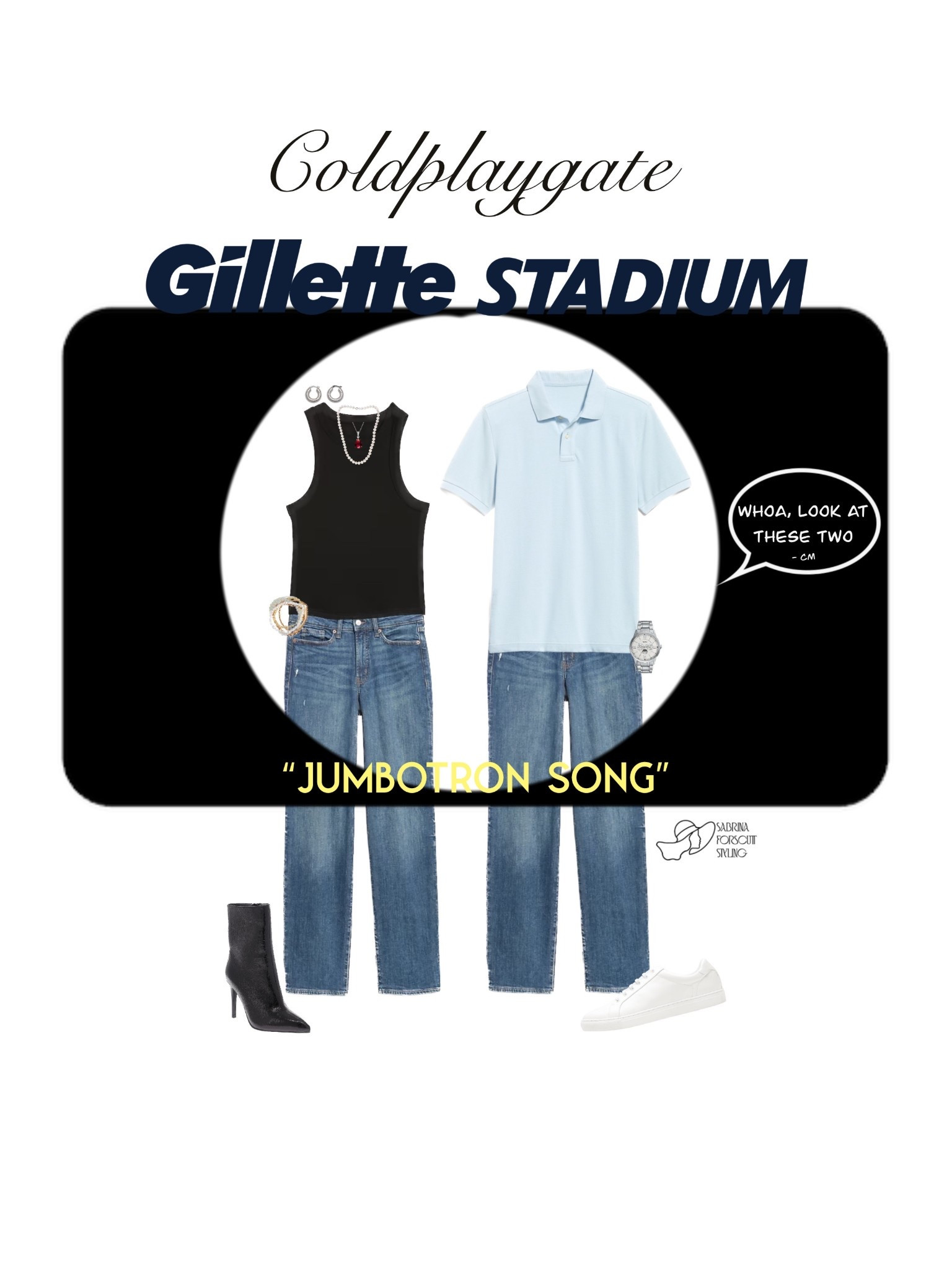 Day 2/31 Halloween Costume Ideas: Coldplaygate AKA The Coldplay Concert Cheating Scandal. This is the perfect costume if you want people to know you are chronically online and that you don’t take life toooooo seriously  

#LTKPlusSize #LTKStyleTip #LTKHalloween