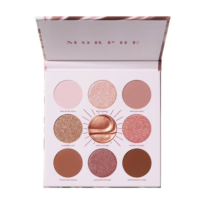Morphe Rich & Foiled Rose to Fame Eyeshadow Palette - Rose to Fame - 0.35oz - Ulta Beauty | Target