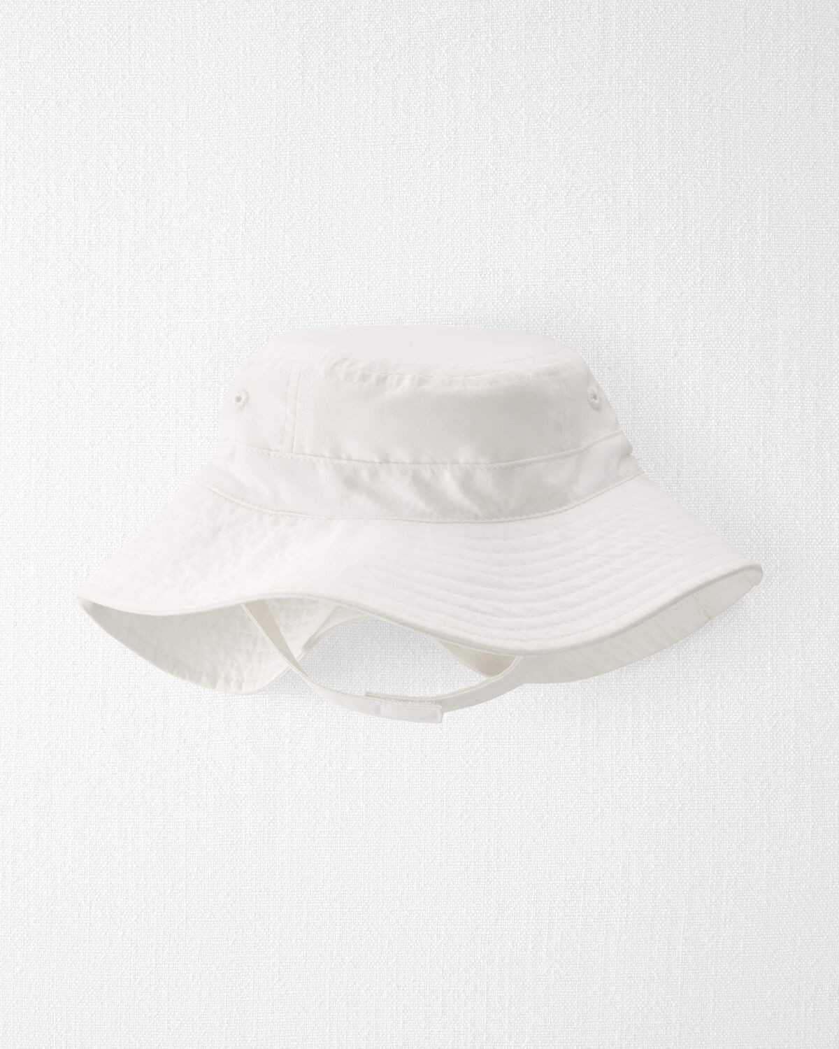Light Cream Baby Recycled Twill Swim Hat | carters.com | Carter's