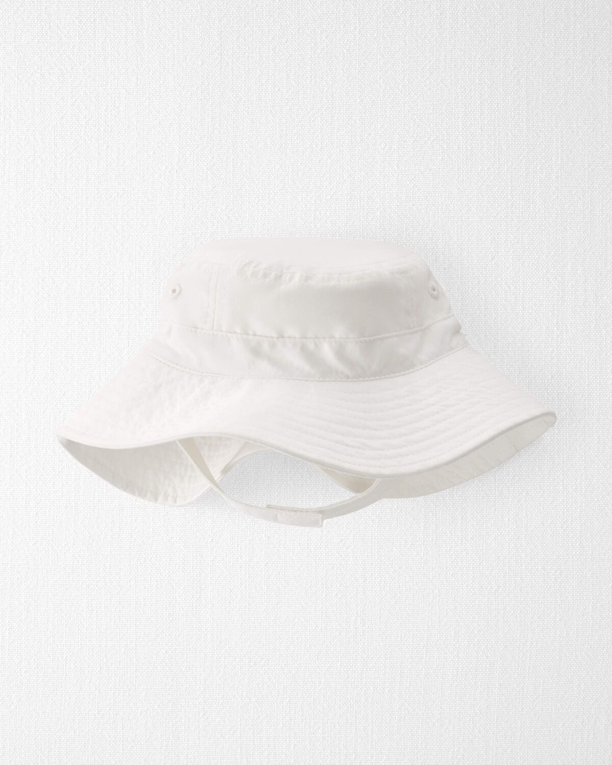 Light Cream Baby Recycled Twill Swim Hat | carters.com | Carter's