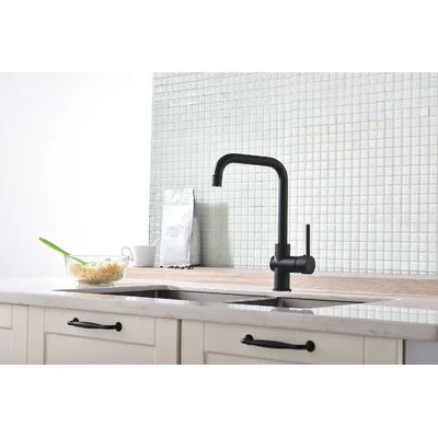 Andersonville Pull Down Single Handle Kitchen Faucet Symple Stuff | Wayfair North America