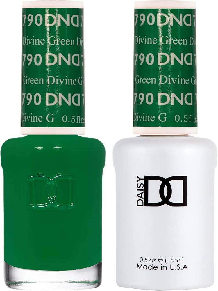 DND Gel Polish Set, Green Collection, UV/LED GelPolish and Air Dry Nail Lacquer, Matching Chip-Fr... | Amazon (US)