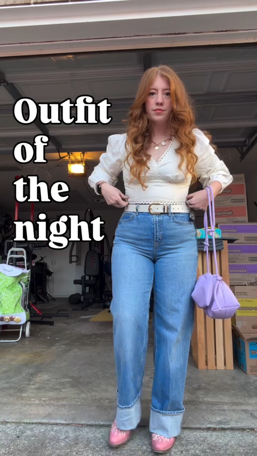 Girls’ night but make it home before 9. 🤠✨

This Western-inspired look is PERFECT for my teacher moms who want to feel cute without sacrificing comfort.

• Flowy, flattering Western top
• Structured belt to define the waist
• Wide-leg jeans that balance the boots
• Cowgirl boots that make the whole outfit

It’s comfy, confidence-boosting, and completely mom-approved for a dinner out you didn’t have to cook.

Everything is linked here in LTK 🤎

Boots for girls’ night — yes or no?

#LTKmomlife #LTKootd #LTKMidsize