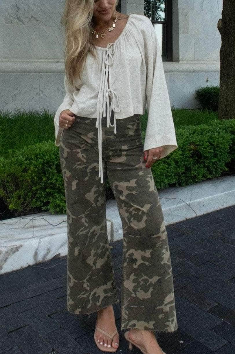 Urban Camo Pants | Lane 201 Boutique