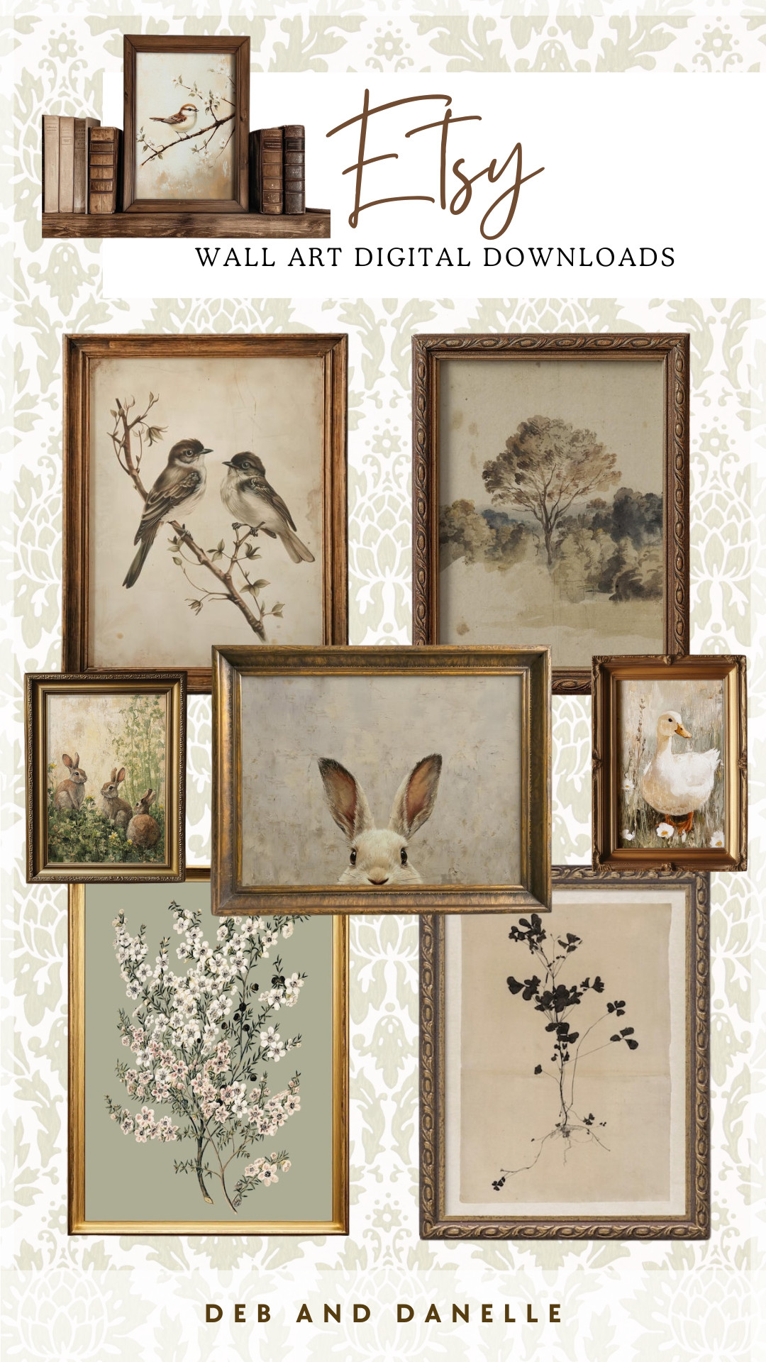 It's time to start considering changing out our antique frames with some new artwork for the upcoming Spring season. Here are some neutral digital downloads from @Etsy that you can print for your home.  

 #LTKSeasonal #LTKHome