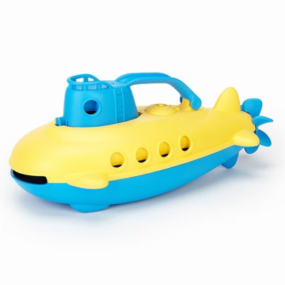 Green Toys: My First Submarine - Blue & Yellow, Bathtime Toy, Baby 6mo+ | Target
