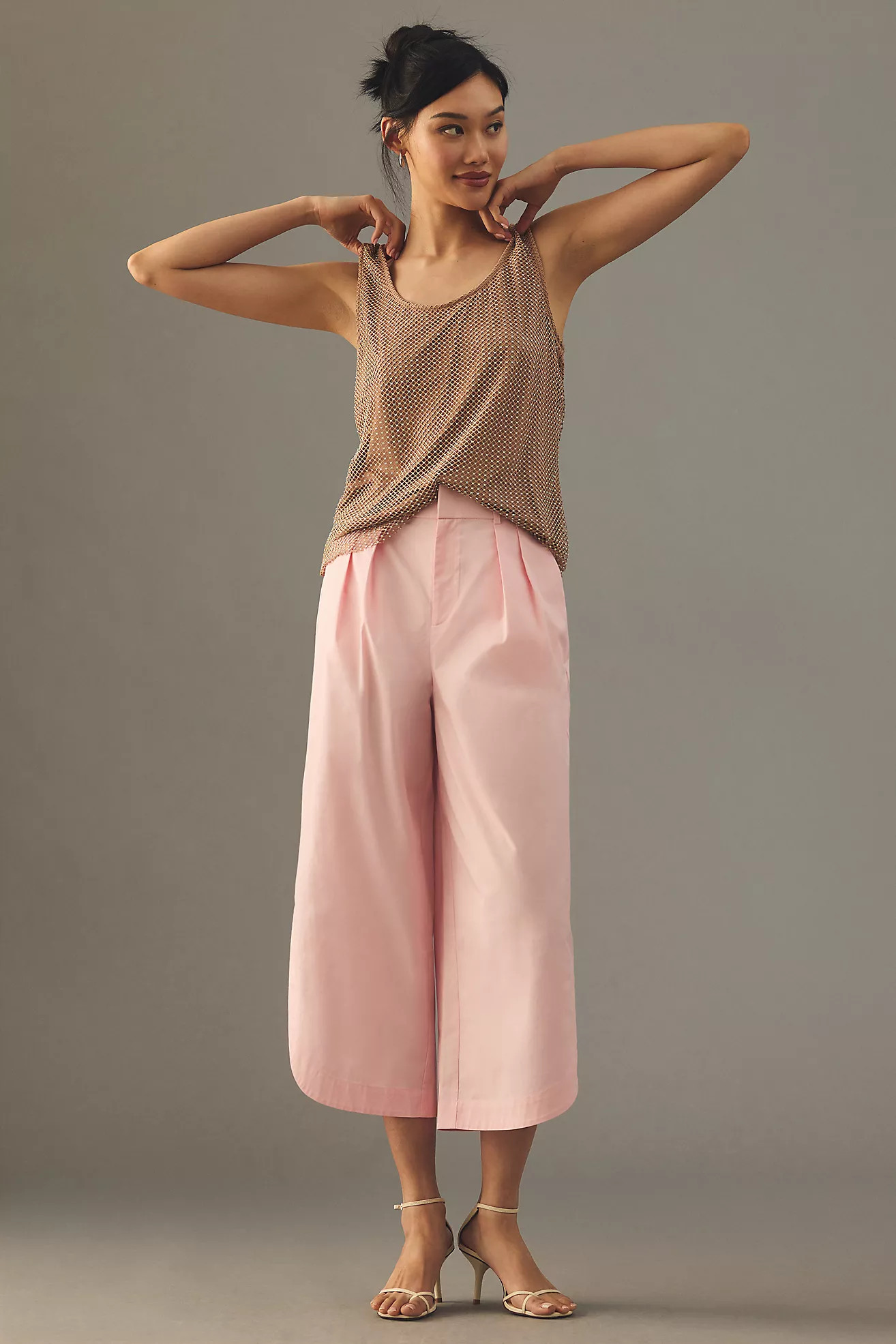 Mare Mare Curved-Hem Chino Pants | Anthropologie (US)