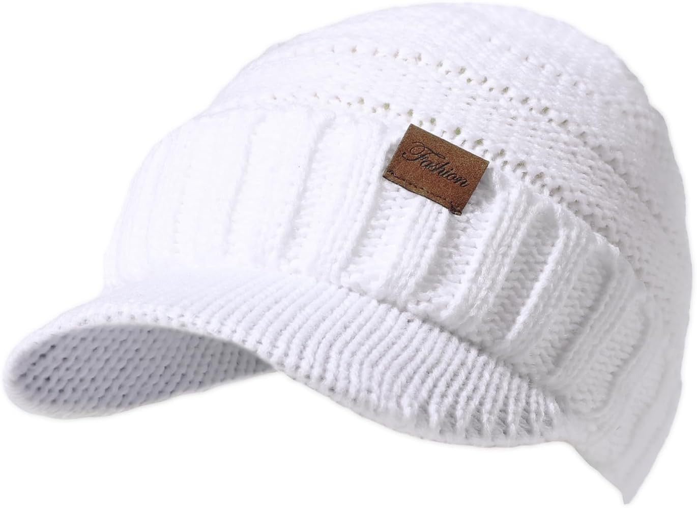 Winter Hats for Women - Thick Warm Stylish Knit Beanie Hat, Soft Stretch Cute Womens Winter Hats ... | Amazon (US)