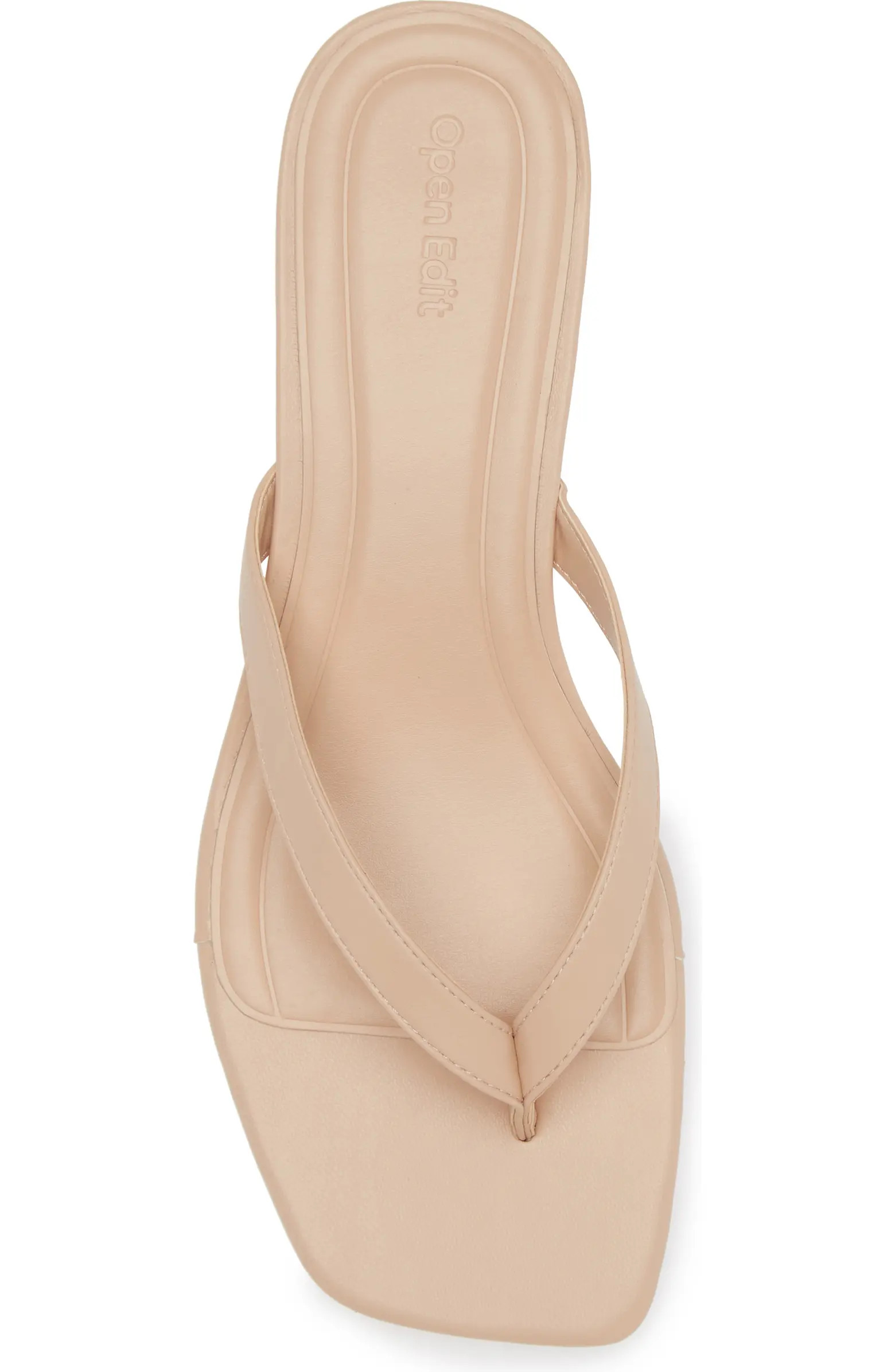 Open Edit Tori Kitten Heel Sandal (Women) | Nordstrom | Nordstrom