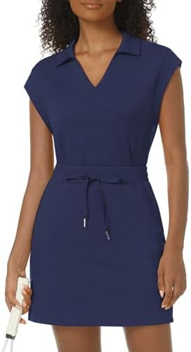 Casly Lamiit Womens Two Piece Skirt Sets Tennis Outfits Casual Cap Sleeve Lapel Shirt Summer Athl... | Amazon (US)