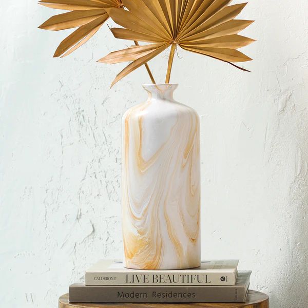 Kushan Swirl Vase | Paynes Gray