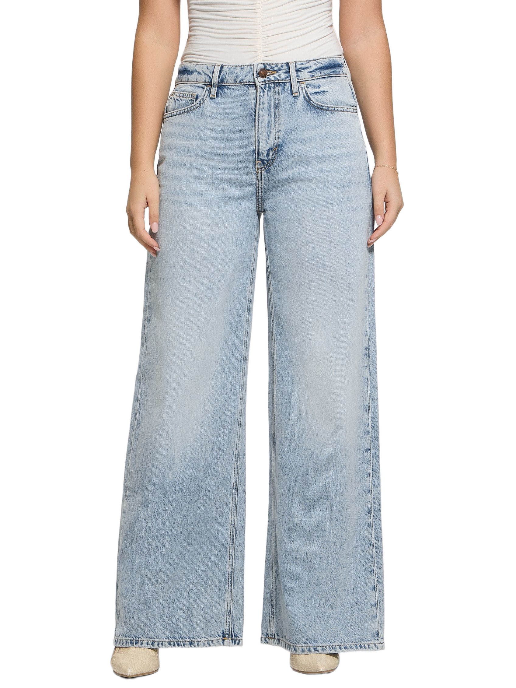 GUESS Eco Bellflower Wide-leg Jeans | Guess (US)