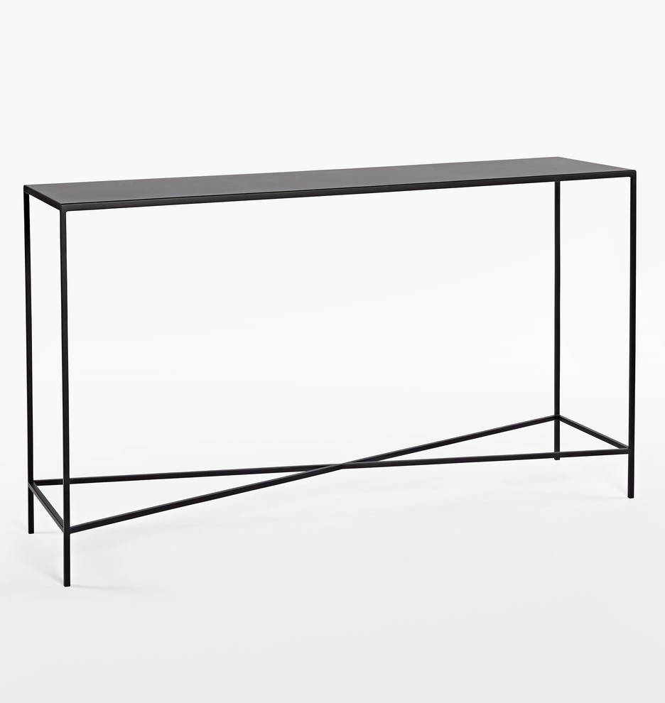 Burton Metal Console Table
 | Rejuvenation | Rejuvenation