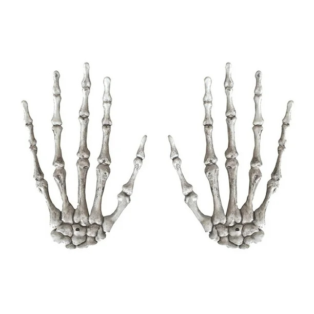 TOYMYTOY Skeleton Hand Halloween Decor Hands Model Party Zombie Groundbreaker Creepy Favor Bones ... | Walmart (US)