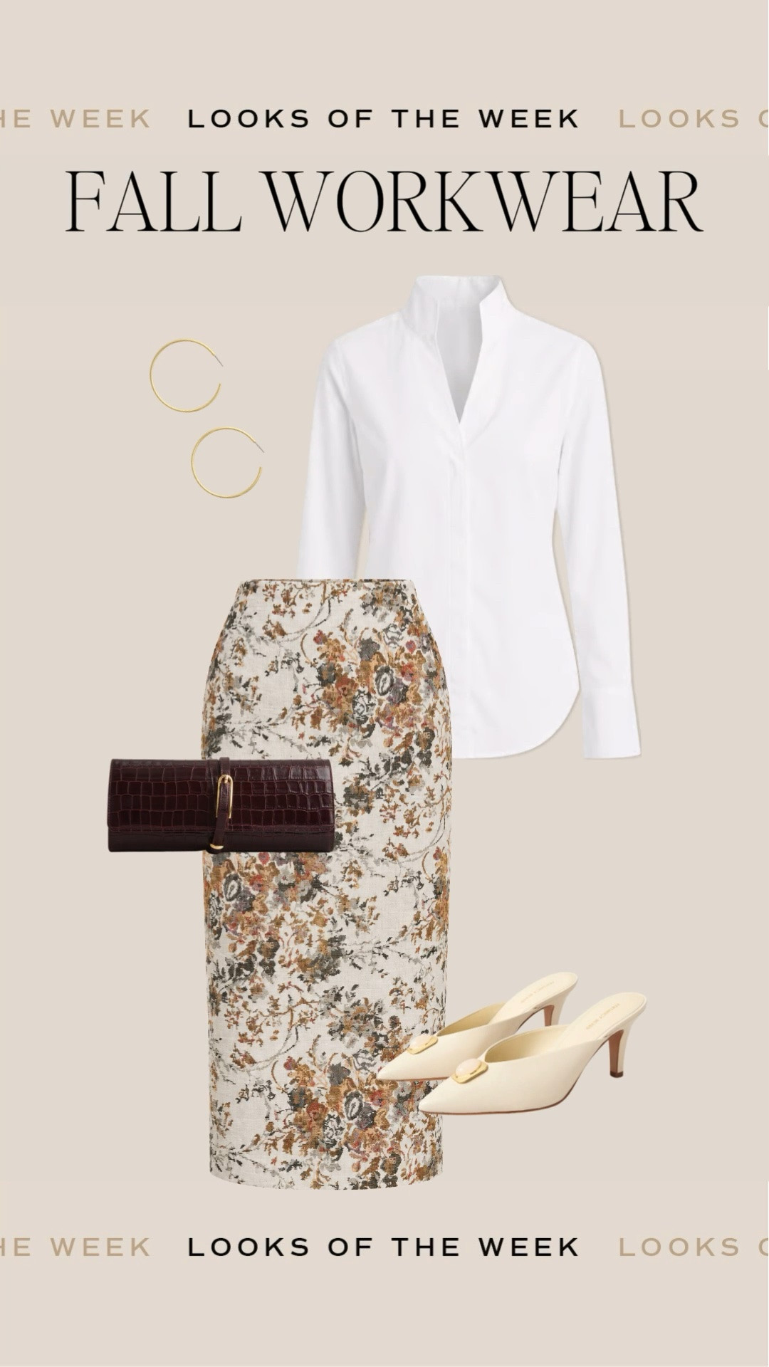 This @Tuckernuck skirt is stunning! Wearing size xs / 25

#LTKootd #LTKSeasonal #LTKWorkwear