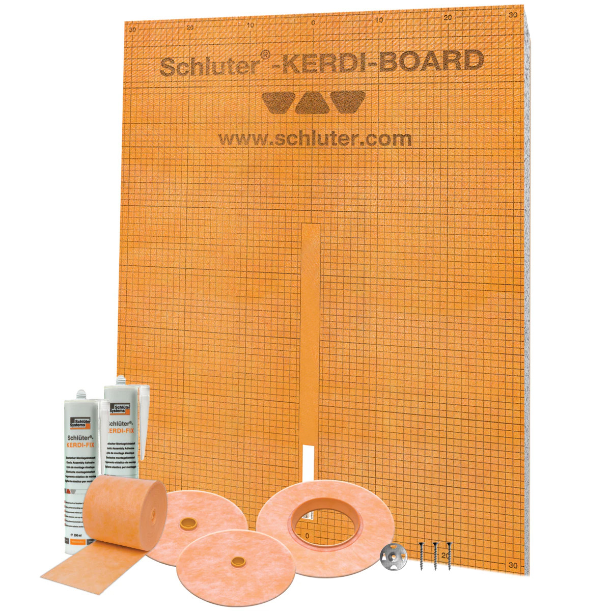 Schluter Systems Kerdi-board Kit | Lowe's