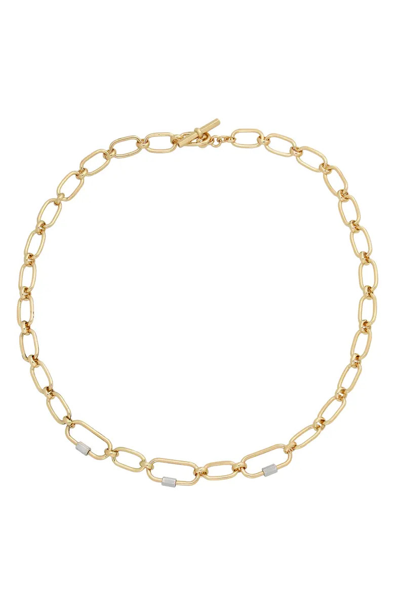 Carabiner Toggle Chain Necklace | Nordstrom
