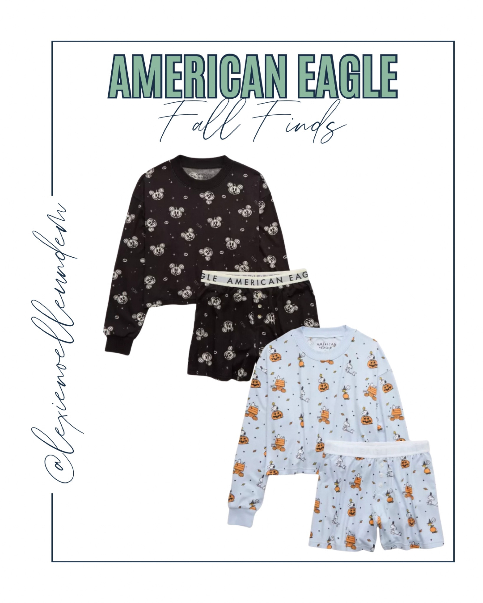 Fall pajamas from American Eagle that always sell very quickly so grab them while they are in stock! 

Fall outfit 
Halloween 
Pajamas 
Women’s pajamas 

#LTKFindsUnder50 #LTKStyleTip #LTKSeasonal