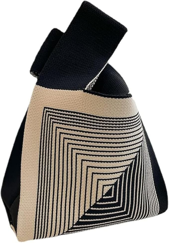 OATSBAS Wrist Handbag for Women Wristlet Handbag Sleeve Knot Pouch Portable Purse Tote Gift Bag | Amazon (US)