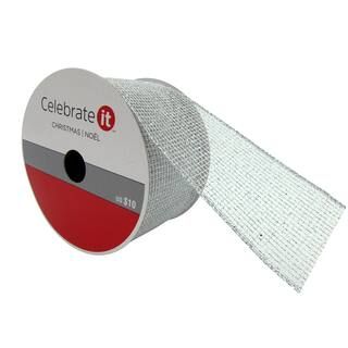 2.5" Mesh Wired Ribbon by Celebrate It® Christmas | Michaels Stores