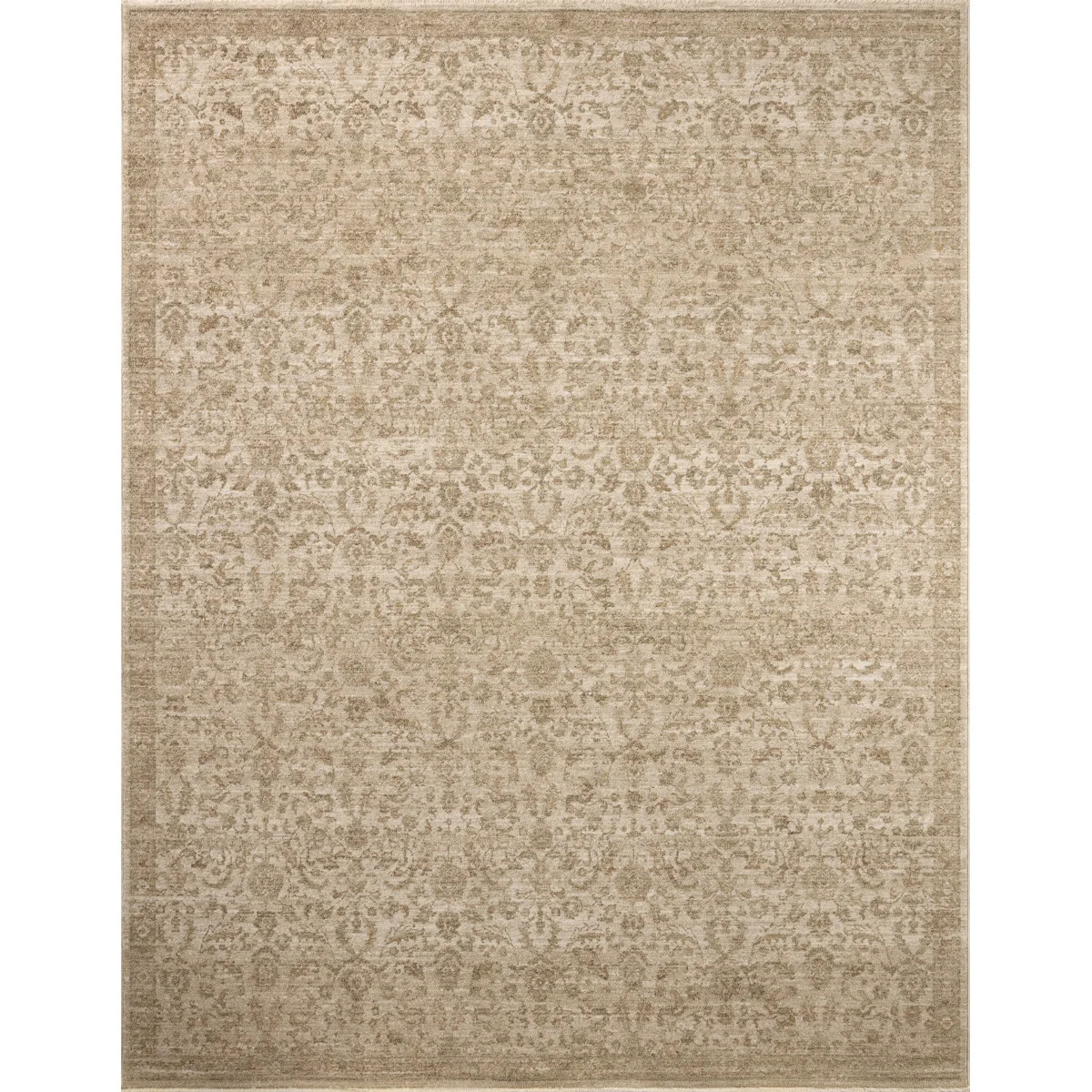 Magnolia Home by Joanna Gaines x Loloi Storrie Ivory / Oatmeal Area Rug | Wayfair North America