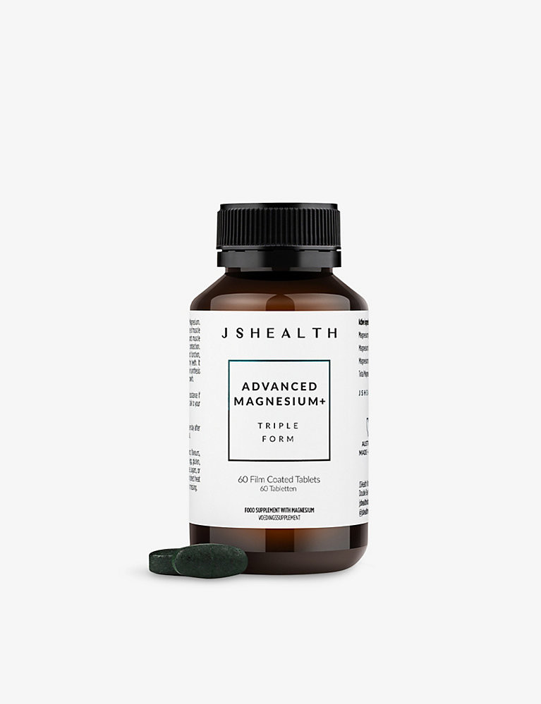 JSHEALTH VITAMINS Magnesium+ vegetarian 60 hard capsules 180g | Selfridges