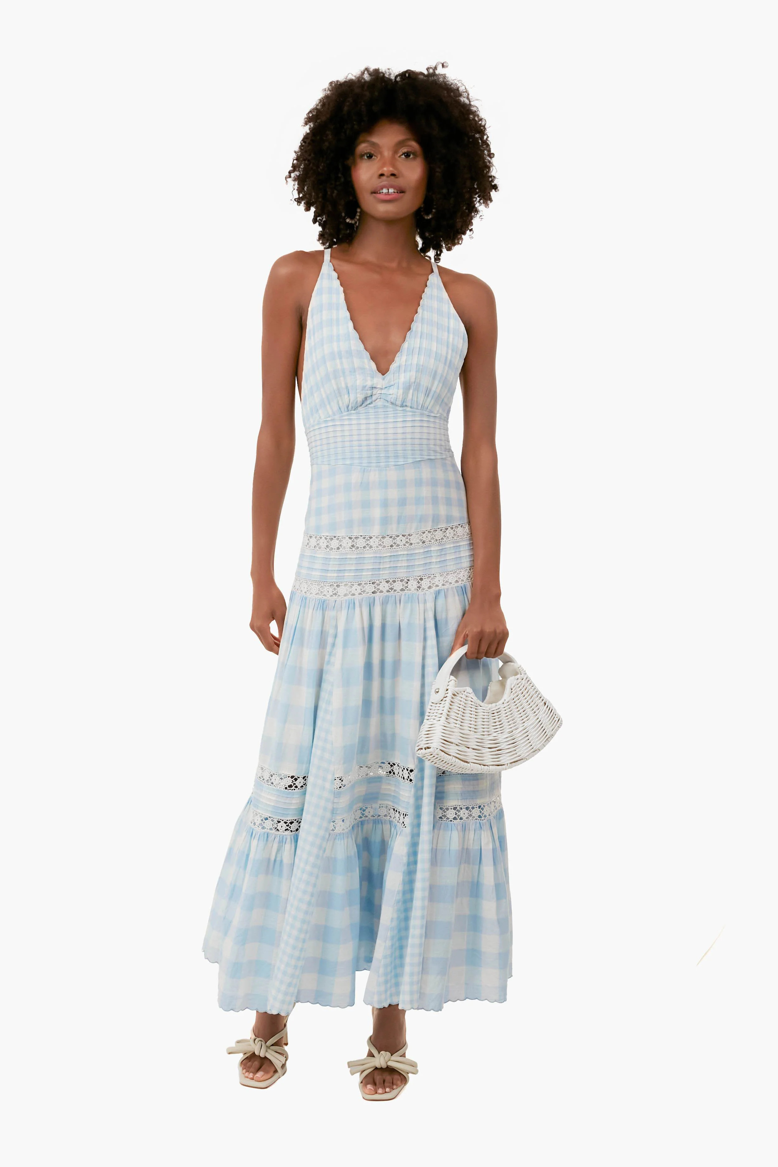 Blue Patriot Roan Dress 
                LoveShackFancy | Tuckernuck (US)