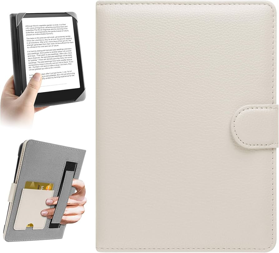 Universal Case for 6-6.8 inch E-Book Reader Compatible with 6.8" Kindle Paperwhite/6-6.8" Kobo Cl... | Amazon (US)