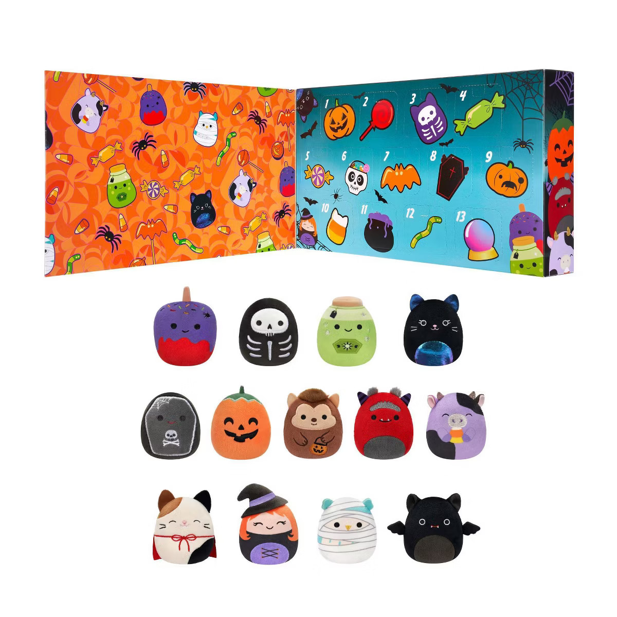 Squishmallows 2.5" Halloween Calendar Plush - 13pk | Target