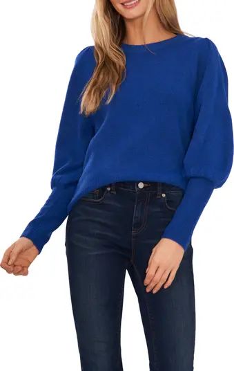 CeCe Puff Sleeve Crewneck Sweater | Nordstrom | Nordstrom