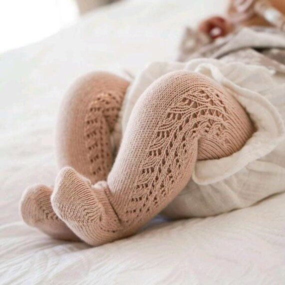 Socks and Tights for Babies and Girls Knee High Socks  Tights | Etsy | Etsy (US)