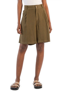 Click for more info about KUT from the Kloth Pleated Linen Blend Shorts | Nordstrom