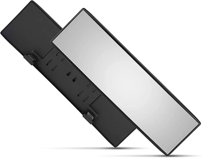 Verivue Mirrors Universal 12 Inch Interior Clip On Panoramic Rearview Mirror, Anti Glare, Clear T... | Amazon (US)
