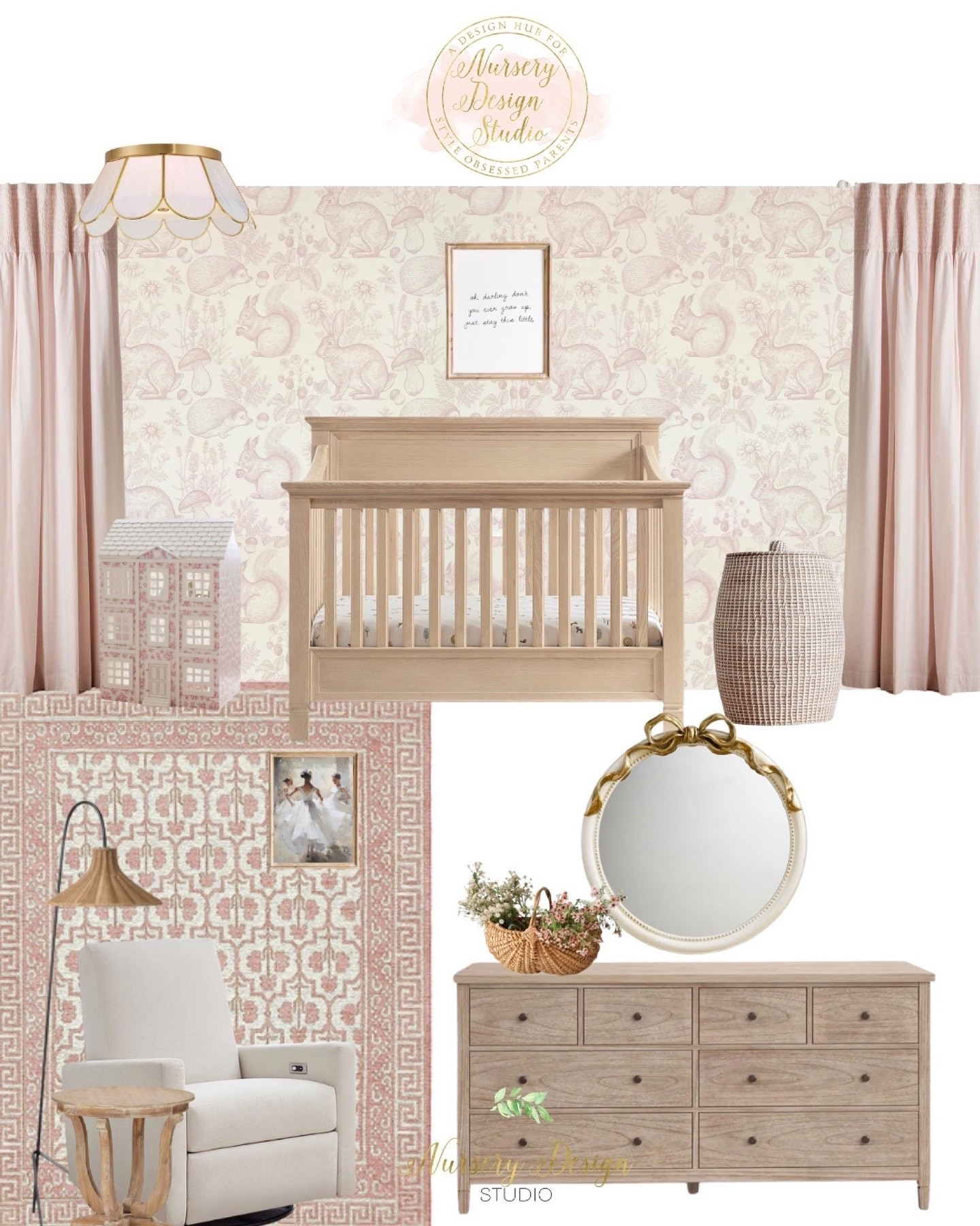 In Ryan’s nursery, classic allure meets playful fantasy. 💗



#LTKBaby #LTKKids #LTKBump
