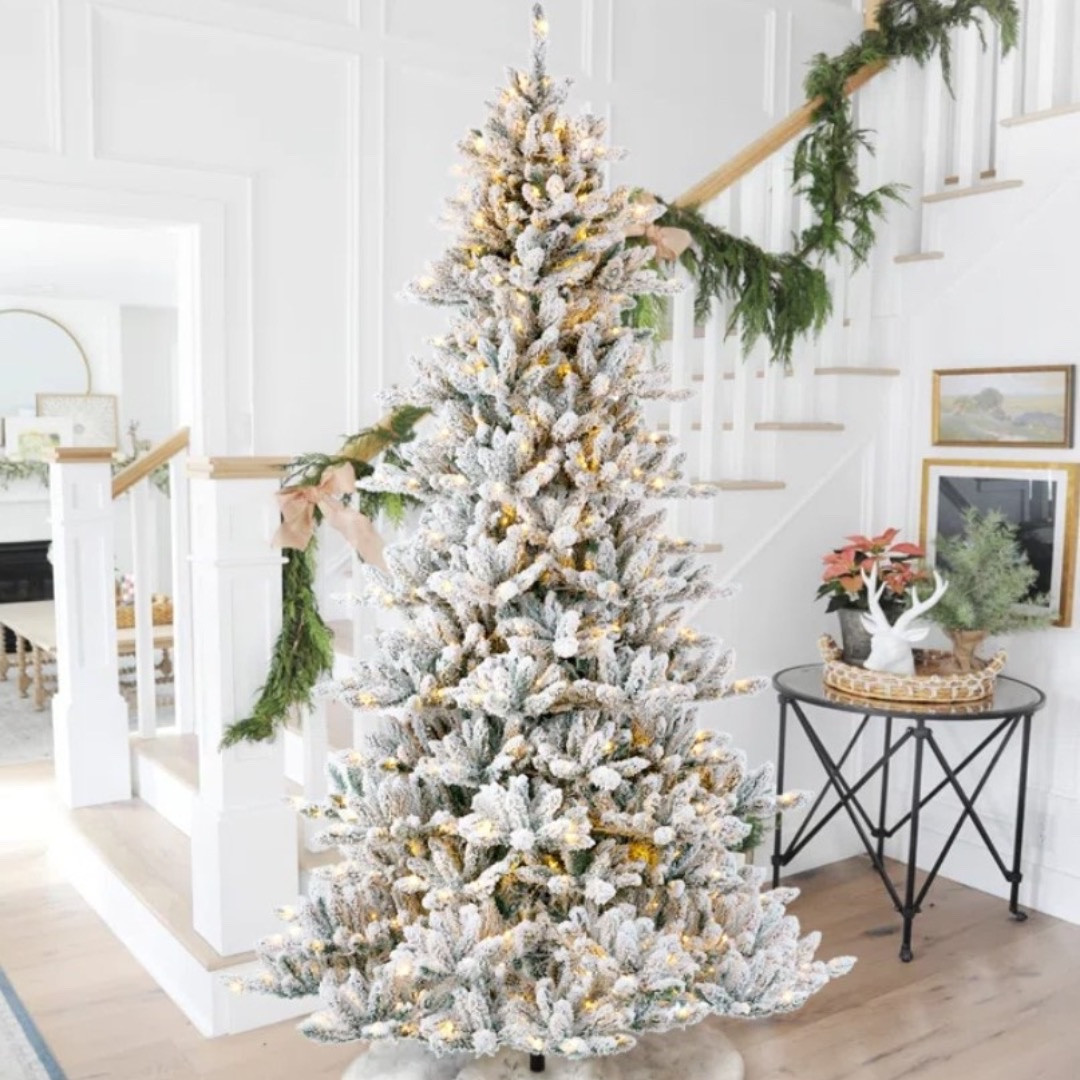 Flocked Christmas Tree

#LTKHoliday #LTKSeasonal #LTKHome