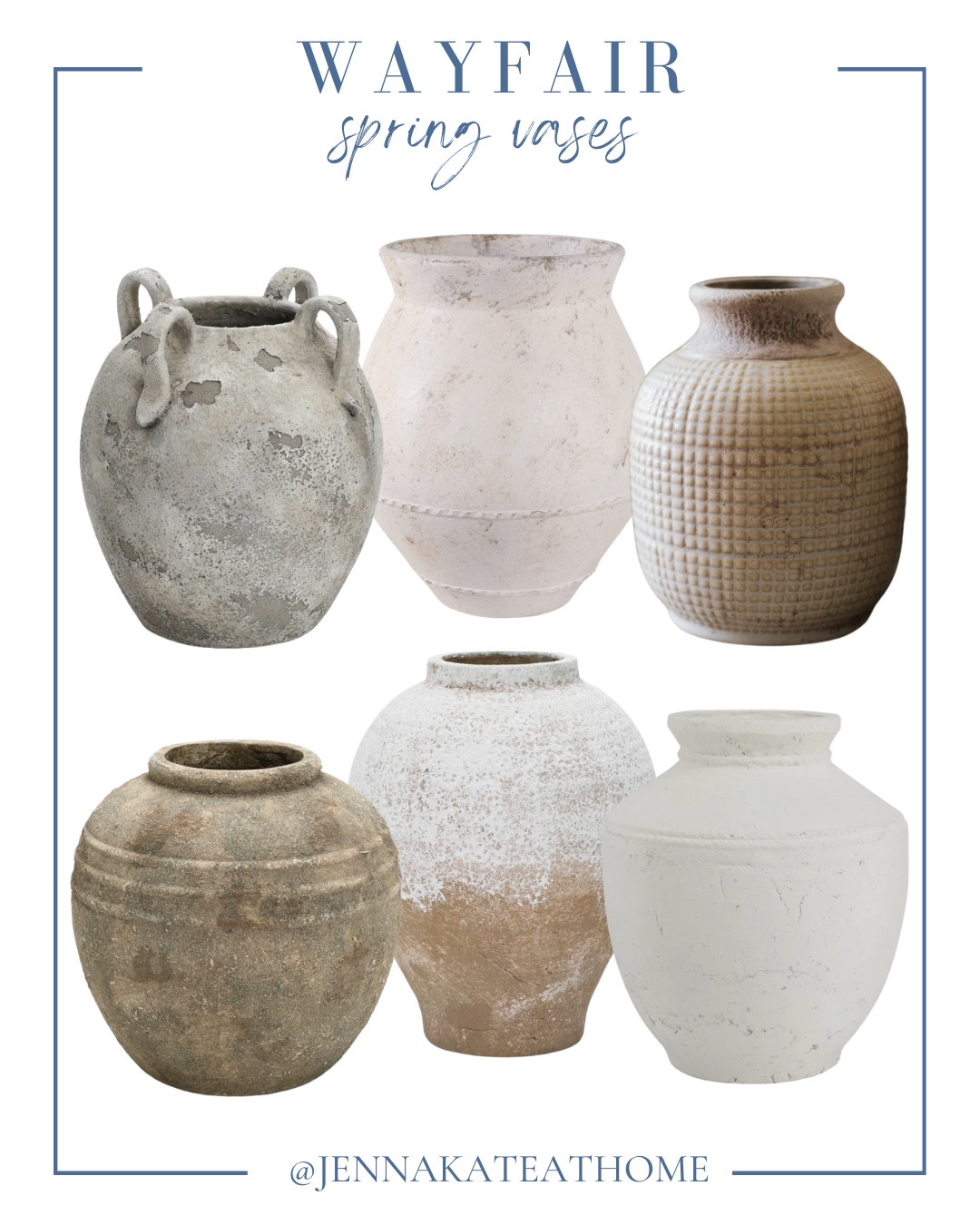 Spring vases I’m loving from Wayfair!

Home decor, looks for less, neutral home decor

#LTKSeasonal #LTKHome #LTKSaleAlert