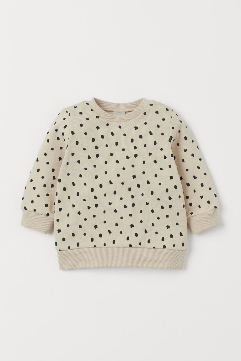 Cotton Sweatshirt | H&M (US + CA)