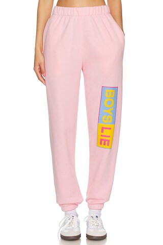 Boys Lie Better Half Sweatpants in Pink from Revolve.com | Revolve Clothing (Global)