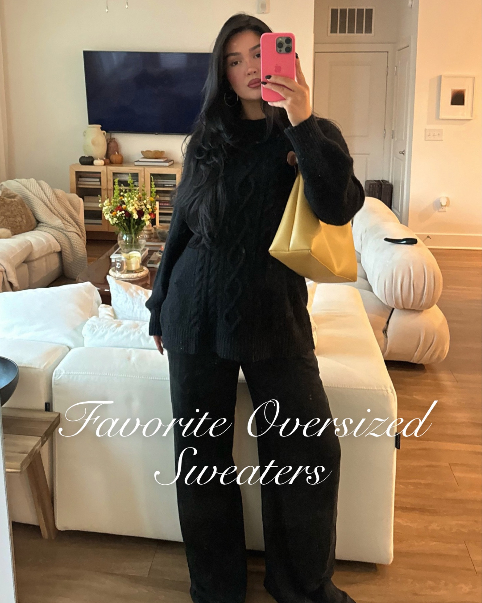 sweaters i’m loving for fall! the one im wearing in the photo is very old from h&m 😭 i would say the PEGGY sweater from aritzia is the most similar!!! linked below xxx

#LTKCyberWeek #LTKGiftGuide #LTKStyleTip