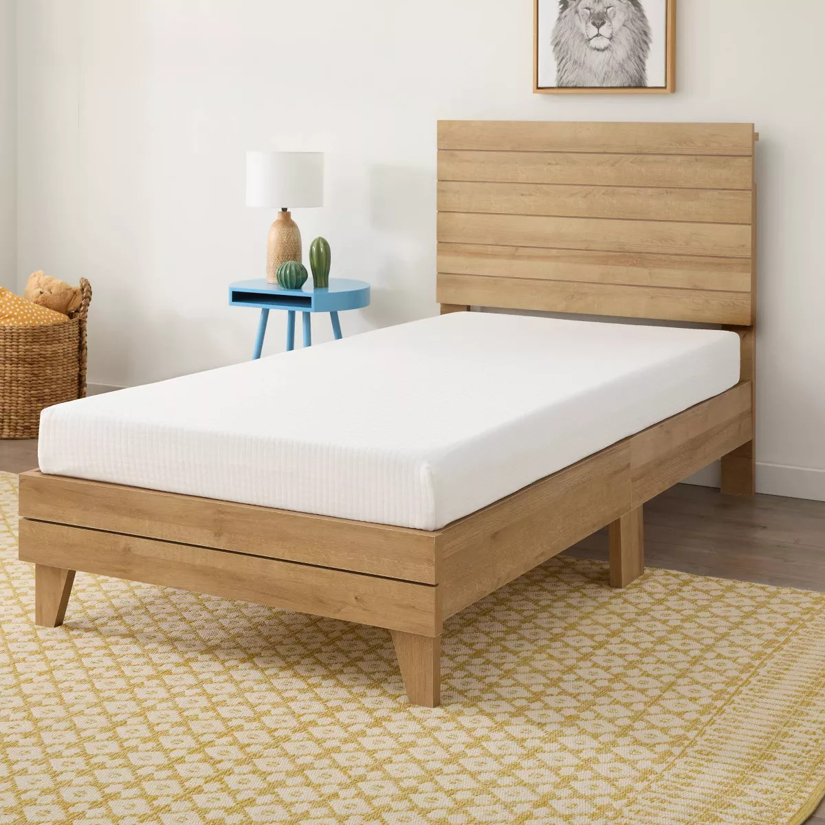 6" Gel Memory Foam Mattress with Antimicrobial Fabric Cover - Full - Room Essentials™ | Target