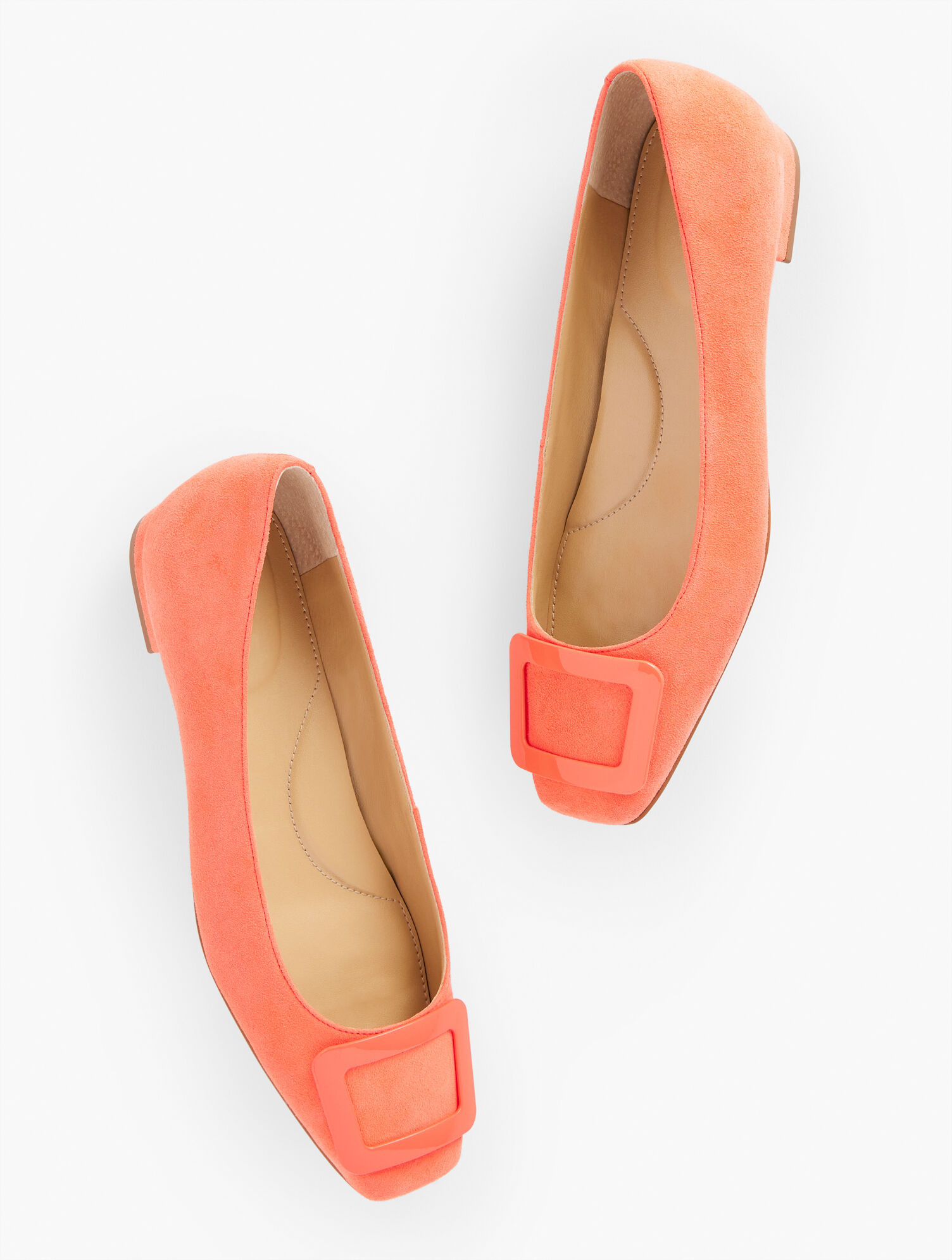 Sutton Resin Flats - Suede | Talbots