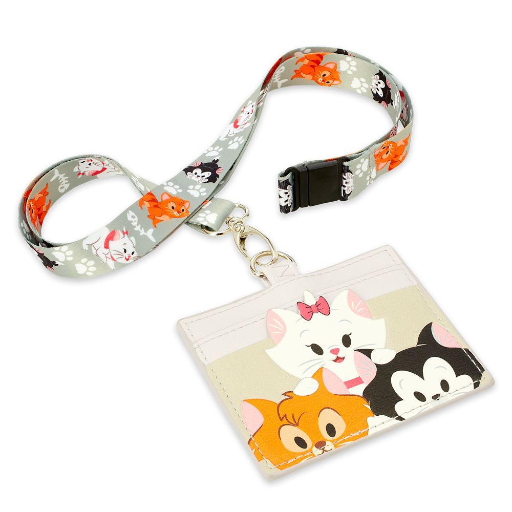 Disney Cats Loungefly Lanyard and Card Holder | Disney Store