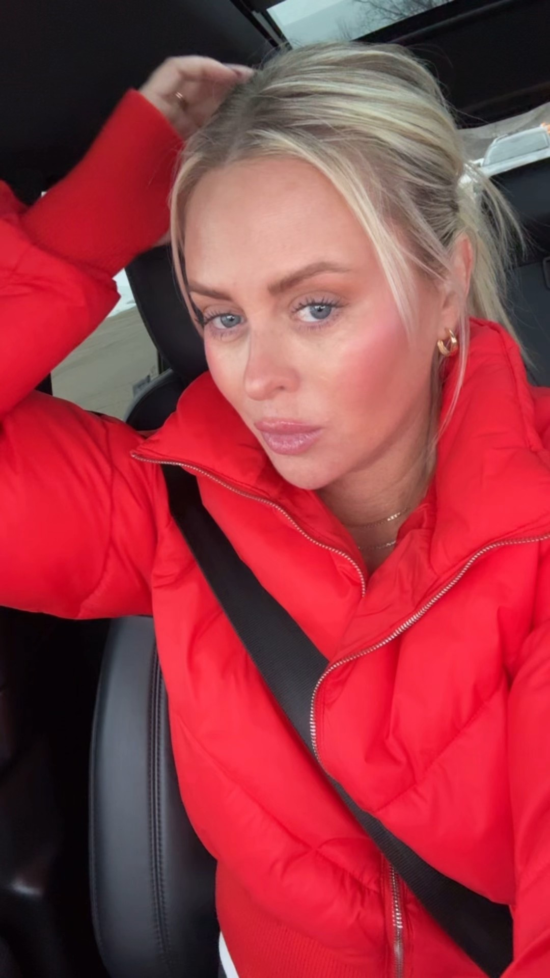 I did medium in this NEW color drop! 
It’s a great jacket and I just love the brand and wanted some red! I got the matching set too! ❤️🎁

Red. Jacket. Winter. 

#LTKGiftGuide #LTKootd #LTKSeasonal