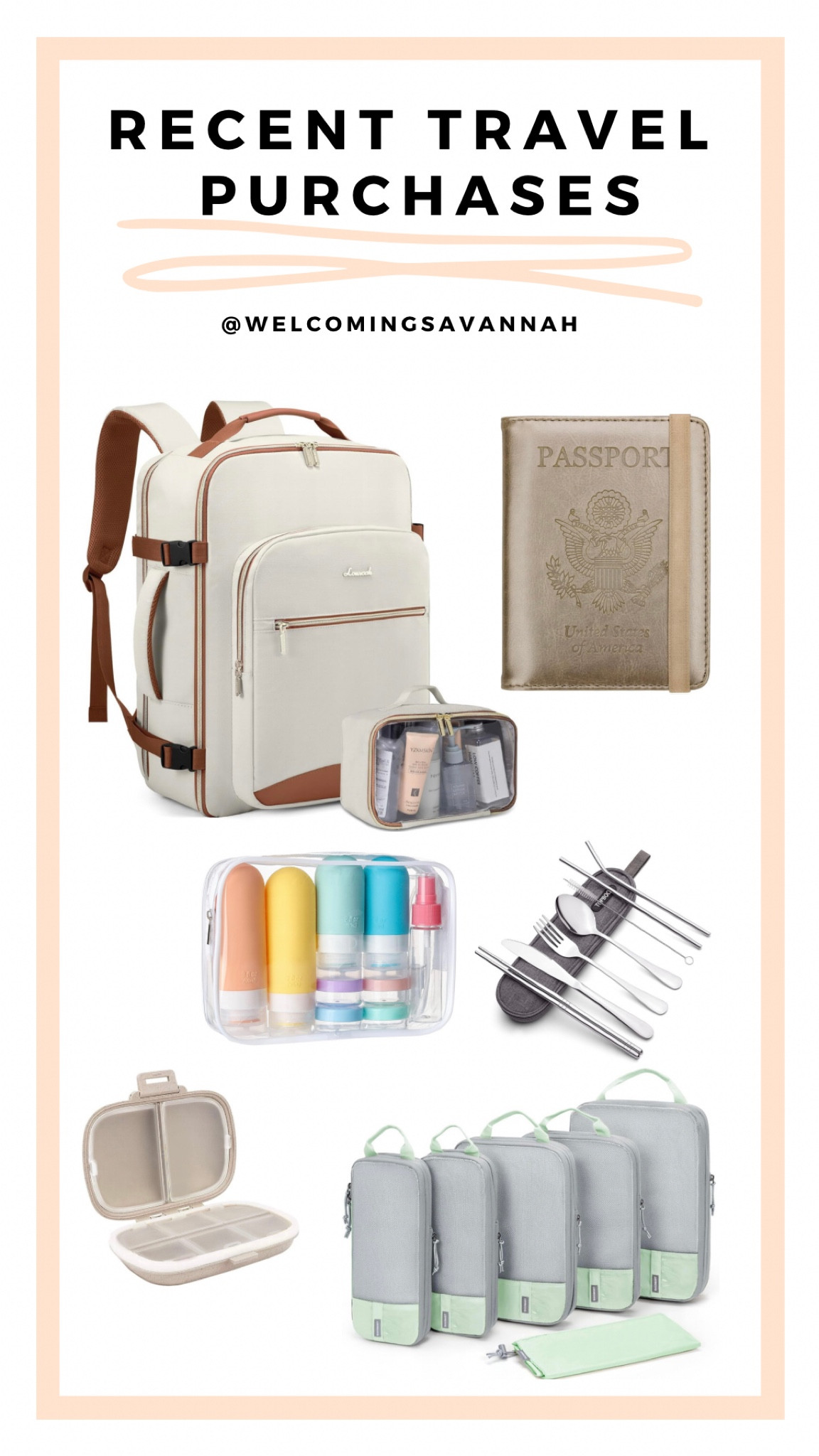 Recent Travel Purchasesuitcase

#LTKtravel #LTKfindsunder50 #LTKGiftGuide