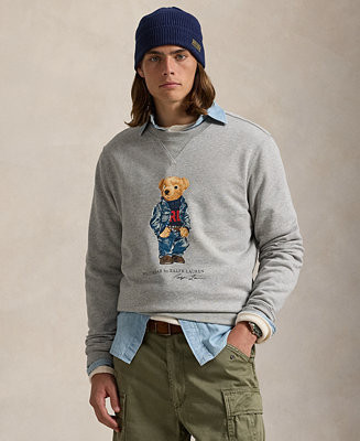 Polo Ralph Lauren Men's Polo Bear Fleece Sweatshirt - Macy's | Macy's