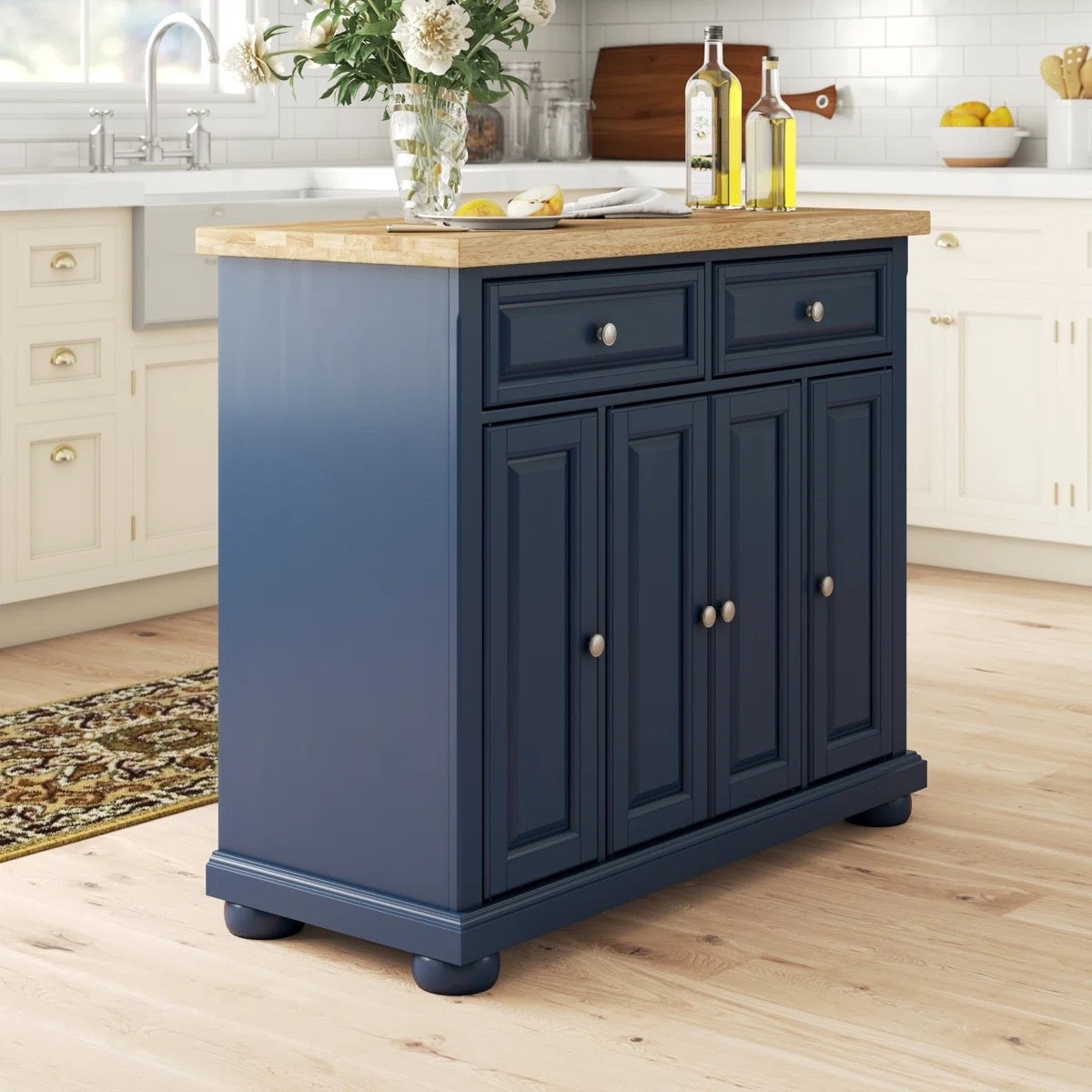 Madison Solid Wood Top Kitchen Island

#LTKSaleAlert #LTKU #LTKActive